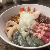 เมนูของร้าน ช้อนทองหมูกระทะ  เขาใหญ่