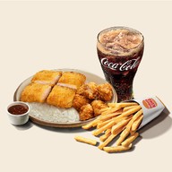 เมนูของร้าน Burger King ประชาอุทิศ 45