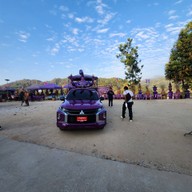 บรรยากาศ สกายวอล์ค แม่สาย วัดพระธาตุดอยเวา