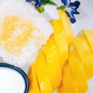 ข้าวเหนียวมะม่วง ขนมหวาน และอาหาร @ปล์ามการ์เด้นท์5