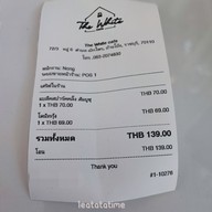 เมนู The white cafe at Banpong