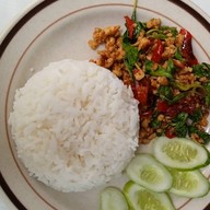 ตุ๊กกะเพรา+กาแฟ(ฮาลาล)