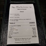 เมนู Meat & Co(me)