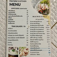 เมนูของร้าน Phutara ‘s Kitchen