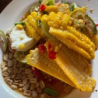 เมนูของร้าน ส้มตำอุดร ซอยทานตะวัน