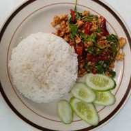 ตุ๊กกะเพรา+กาแฟ(ฮาลาล)