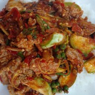 กระเพราโจรเดลิเวอรี่เจ้โบ้ สาขาเพิ่มสิน20 กระเพราโจรเจ้โบ้