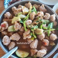 เมนูของร้าน ร้านแม่จ๋า บ้านโป่ง
