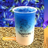 Penguin Milk Tea ปั้มบางจาก กรุงเทพกรีฑาตัดใหม่ -