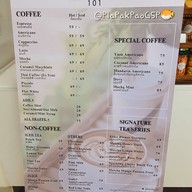 เมนู Coffee 101  Siriraj Hospital