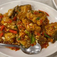 เมนูของร้าน แห้วซีฟู๊ด ปูดองหัวปลาหม้อไฟ พุทธมณฑลสาย 2