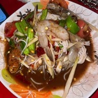 เมนูของร้าน ส้มตำเจ๊เงิน
