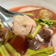 เมนูของร้าน ศิริชัยลูกชิ้นปลา