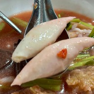 เมนูของร้าน ศิริชัยลูกชิ้นปลา