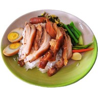 เมนูของร้าน เจ๊ไลข้าวขาหมู ท่าเคียน