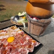 เมนูของร้าน จุ่มหน้าหม้อ By สะพานดำ ตลาดค่ายเชลยศึก