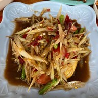 เมนูของร้าน สิงห์ทองลาบยโส