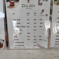 เมนู THE BOX HOUSE ริมน้ำแม่กลอง