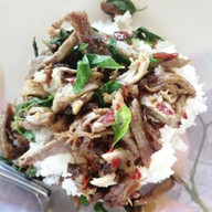 เมนูของร้าน แอ๊ด ก๋วยเตี๋ยวเป็ด กะเพราเป็ด