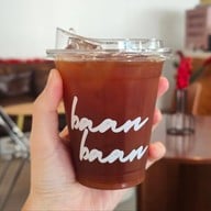 เมนูของร้าน Baan Baan Coffee ปากซอยอ่าวอุดม 1