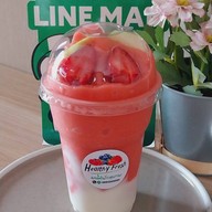 Healthy >Fresh สมูทตี้ ผลไม้แท้ 100% 🍉🍏🍍🍊🍓