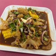 เมนูของร้าน เจ๊แพนตำยำแซ่บ สันติธรรม