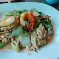 เมนูของร้าน ร้านก้อย กม. 25