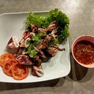 เมนูของร้าน The Sea Pine หาดบ้านกรูดจังหวัดประจวบคีรีขันธ์ บางสะพาน