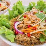 ยำปลาดุกฟู