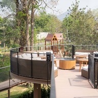 บรรยากาศ Tree Top Cafe Khao Yai