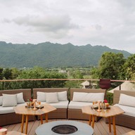 บรรยากาศ Tree Top Cafe Khao Yai