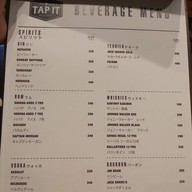 เมนู Tap It Bangkok