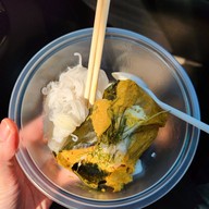 เมนูของร้าน ทอดมันปลากราย แม่จุก