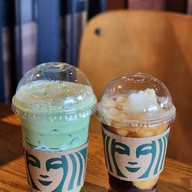 เมนูของร้าน Starbucks มอเตอร์เวย์ ขาเข้า ร้านที่ 1 จุดพักรถ