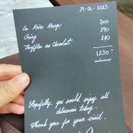 เมนู LE BONHEUR PÂTISSERIE