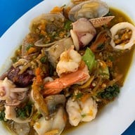 เมนูของร้าน บ้านสวนแสงไทยซีฟู้ด หัวหิน