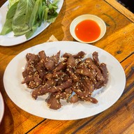 เมนูของร้าน ส้มตำ ลาบเป็ด ตามสั่ง โรงเตี๋ยมกู๋เจิด ประวิทย์และเพื่อน8/3