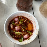เมนูของร้าน ป๋าเหมี่ยวต้มเนื้อ
