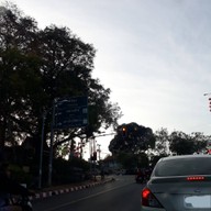บรรยากาศ วงเวียนหอนาฬิกา จ.ตรัง