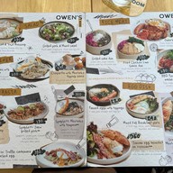 เมนู owen's room Khaoyai