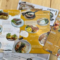 เมนู owen's room Khaoyai