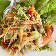 เมนูของร้าน ครัวน้องเพ็ญ ร้านอาหารอร่อยมวกเหล็ก สระบุรี มวกเหล็ก