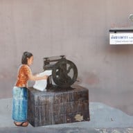 บรรยากาศ Street Art เมืองตรัง