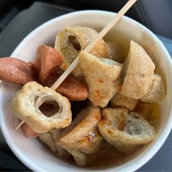 เมนูของร้าน ลูกชิ้นปลาระเบิดไจแอ้น สาขาหน้ารพ.เกษมราษฎร์ ฉะเชิงเทรา