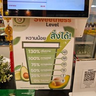 เมนู My Avocado สาขาตลาดต้นสัก ตลาดต้นสัก
