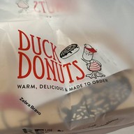 เมนูของร้าน Duck Donuts  Thailand Siam Discovery