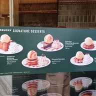 เมนู Starbucks ไอคอนสยาม ชั้น 7 เจ้าพระยา ริเวอร์ฟร้อนท์