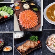 แซลมอน ข้าวด้ง ซูชิ แกงกะหรี่ (โคจิไก)แซลมอน นวมินทร์  111
