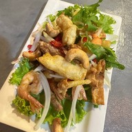 เมนูของร้าน ร้านประจำการ ณ ลาดกระบัง 16
