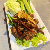เมนูของร้าน ร้านประจำการ ณ ลาดกระบัง 16